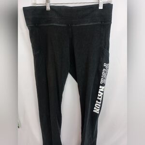 2/$30 Victoria Secret cotton Casual Athletic Black Joggers‎ (#1,439)